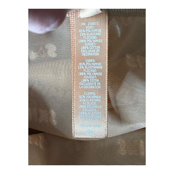 SKIMS bodysuit After Hours sheer light tan size X-Large XL - Picture 6 of 8